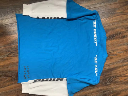 Nicki Minaj GOAT Blue Long Sleeve Shirt by PRIINT